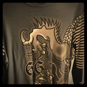 men’s custo (designer) long sleeve size 3 (M)